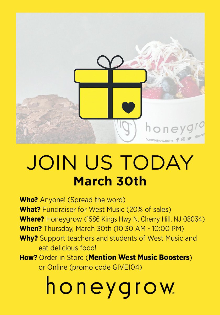 Cherry Hill West Music Boosters tweet media