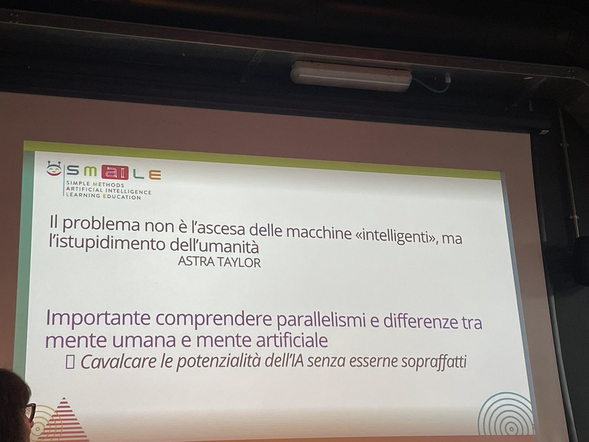 manu_gira's tweet photo. Conferenza Stampa #SMAILE: Prof.ssa #MonicaBucciarelli dell’Universita degli studi di Torino presenta il progetto #EMPAI https://t.co/sz9Yb7DYIm