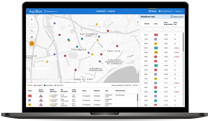 NexusGeographic's tweet photo. Tanquem amb èxit la prova pilot realitzada a #Lleida de l’Aquibus, la solució basada en tecnologia Bigdata, que va rebre el primer premi al concurs d’innovació SmartCatalonia Challenge.
https://t.co/jAoJG3QsyG
#SmartCAT #innovació #bigdata #smartcatalonia https://t.co/sf7cKaxs01