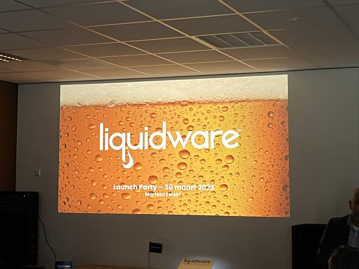 Aanwezig bij #liquidware launch party #EUC #digitalworkspace #community