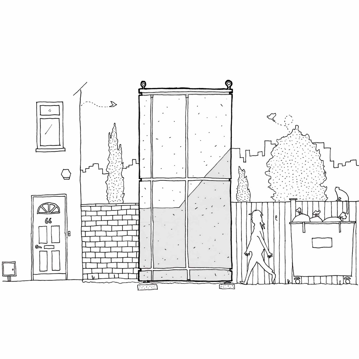Sleeping Pod Elevation - Zean Macfarlane 

#sketch #architecture #architecturedrawing
#microhouse #microhome #carryhome #architect #art #sketching #building #affordablearchitecture
#affordablehousing