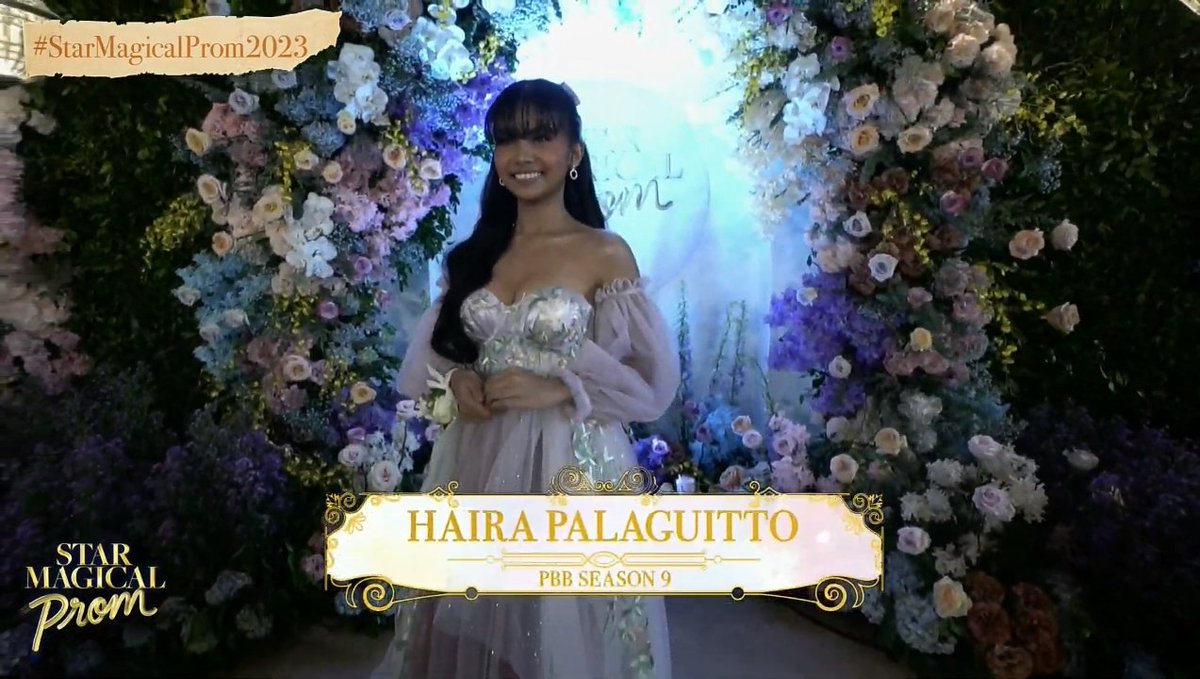 Our baby girl at the Ivory Carpet during #StarMagicalProm2023 tonight!

MagicalPromWith HAIRA

#HairaPalaguitto | @palaguittohaira