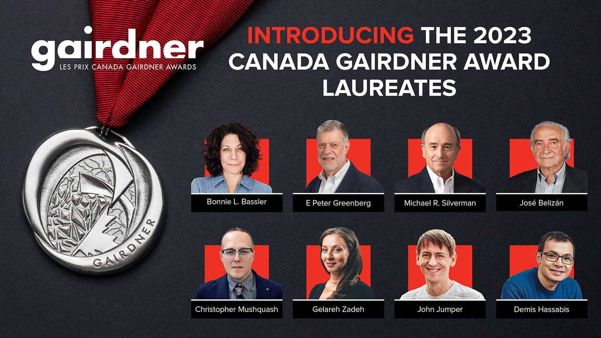 We are pleased to announce the 2023 Canada Gairdner Award laureates, recognizing some of the world’s most significant biomedical and global health research and discoveries.

Press release ➡️ gairdner.org/resource-hub/2…