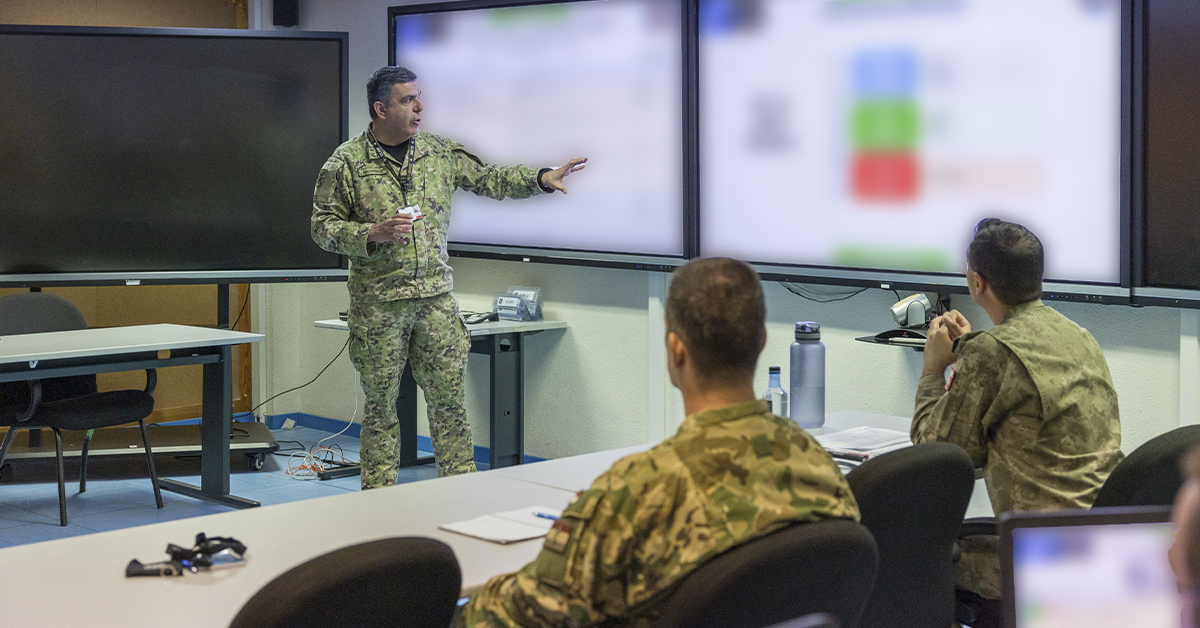 CGTAD_NRDC_ESP's tweet photo. #NRDC_ESP organizes in #Bétera #Valencia a two-day seminar for HQ Multinational Division Center focused on operations.
The participants received briefings on specific concepts, procedures and tools that would allow them to quickly integrate into the #NATO environment.
#WeAreNATO https://t.co/kW2S3gtNO8