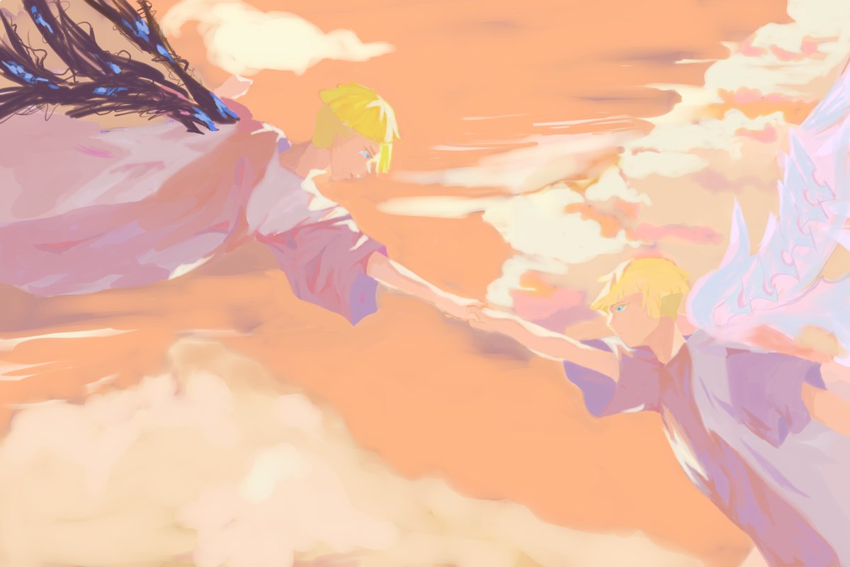 Theodora_59's tweet photo. "We are each of us angels with only one wing, and we can only fly by embracing one another."
#TRIGUN #KV https://t.co/pknKvxjBnH