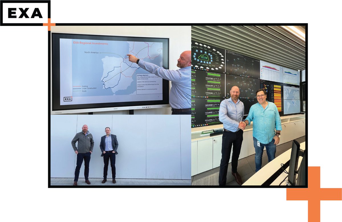 exainfra's tweet photo. #EXAInfra announces it has upgraded 100km of metro network in Barcelona, connecting a number of new datacentres and the @BarcelonaCLS  linking InterXion, Equinix, Edged Energy and EdgeConnex. Read the press release: https://t.co/CQhdGjNtDK

#EXAlife #connectivity #growth #CLS https://t.co/9Hve8I7ozC