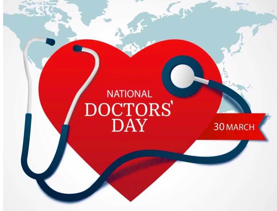 Happy #NationalDoctorsDay to all of my colleagues around the 🌎!  

Today is a day to celebrate YOU!

Thank you for all that you do to care for others! 

👩🏼‍⚕️🩺👨🏿‍⚕️🩺👩🏽‍⚕️🩺👨🏻‍⚕️

#DoctorsDay