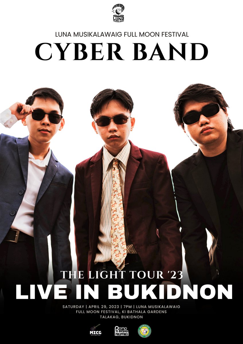CyberBandCDO's tweet photo. We are live at the Ki Bathala Gardens for Luna Musikalawaig Full Moon Festival this coming April 29! Kitakits! https://t.co/kuJ3pig28c
