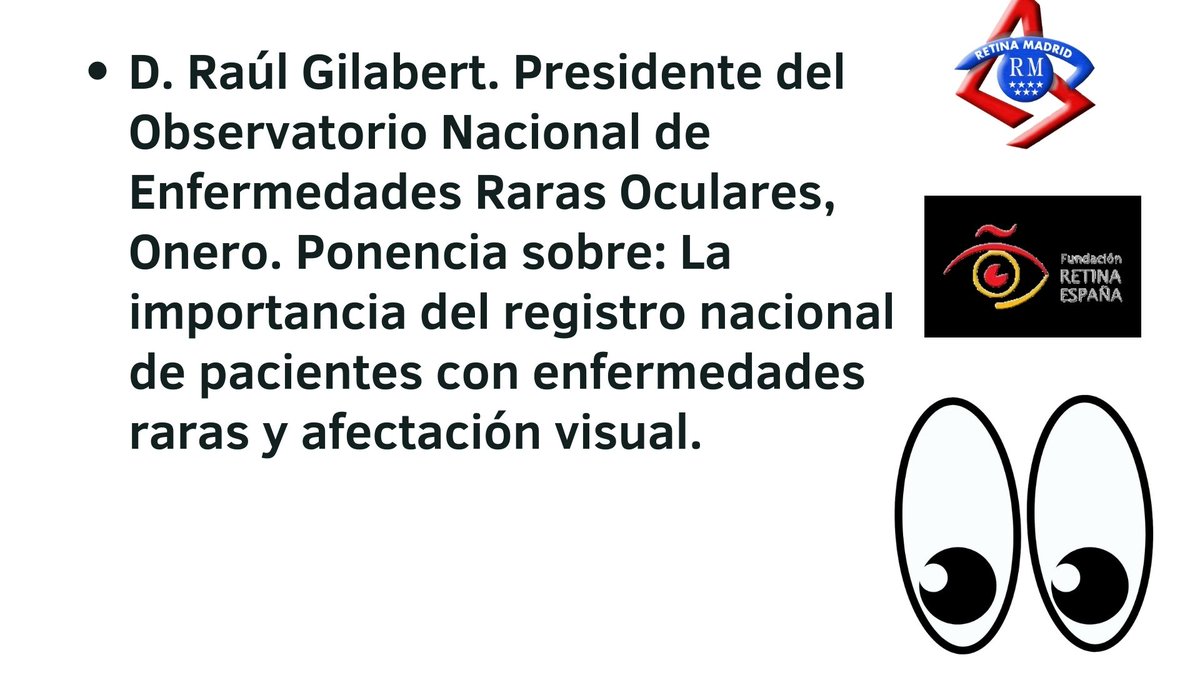 retinaanterior's tweet photo. Os esperamos esta tarde en CaixaForum-Madrid, 16:30h. hasta completar aforo. Hablaremos de Distrofias Hereditarias de Retina, #DHR, ensayos clínicos, nuevas terapias como #Luxturna, también para RP o Neuropatía óptica de Leber. #LHON y el registro de pacientes con ONERO. https://t.co/W150xouupq