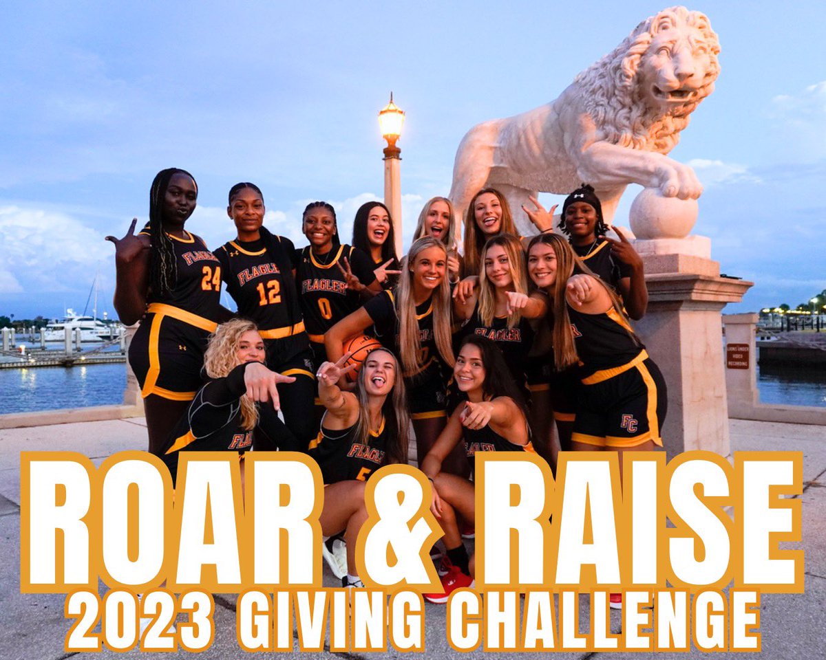 You can help Flagler College Women's Basketball win the Saints Athletic Challenge by donating today! Help us win – and celebrate our Flagler College athletes roarandraise.flagler.edu/pages/athletic… #GoSaints #Roar&RaiseChallenge