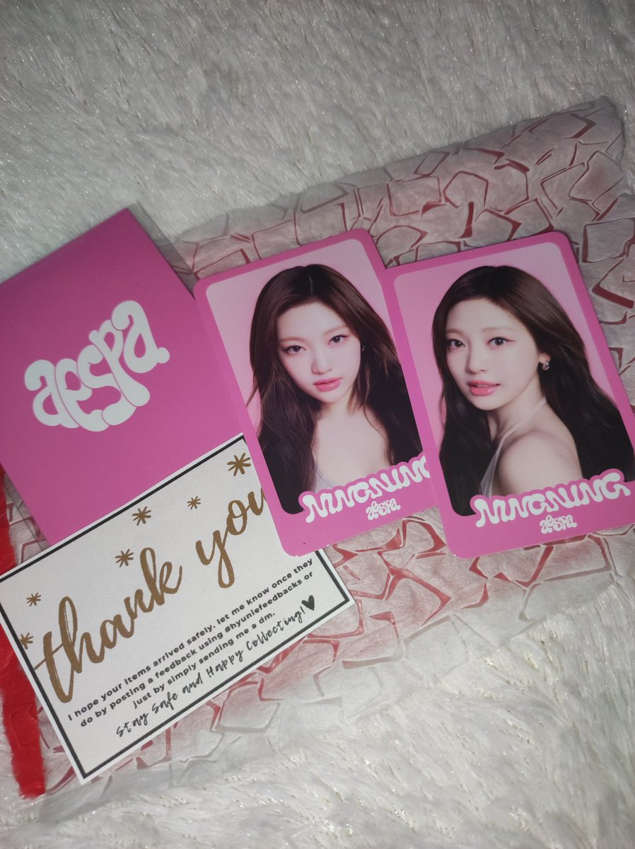 shionsells's tweet photo. 🩷 … 𓄹𓈒 ฅ #elomails ฅ — # ༘
          PRETTYYYY, never akong naging fan ng mga trading cards eme, but super pretty ni ning here kaya 🥺 !! thank you po @_hyuniejjang for letting me adopt her and for the cute packaging hehehe ♡

ꮺ #hyuniefeedbacks ꒰⁠⑅⁠ᵕ⁠༚⁠ᵕ⁠꒱⁠˖♡̷ https://t.co/gEZDqqt2jf