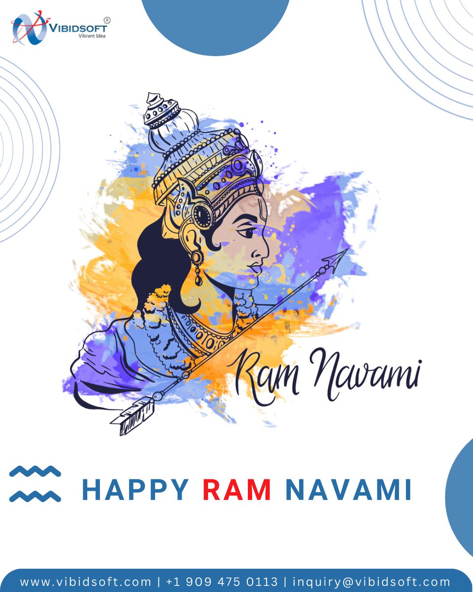 Happy Ram Navami

#itcompany #festival #ramnavami #navaratri #festivalpost #webdevelopment #appdevelopment #wordpress #wordpressdevelopment #development #dedicatedresources #resources #staffaugmentation #nodejs #reactjs #Vibidsoft