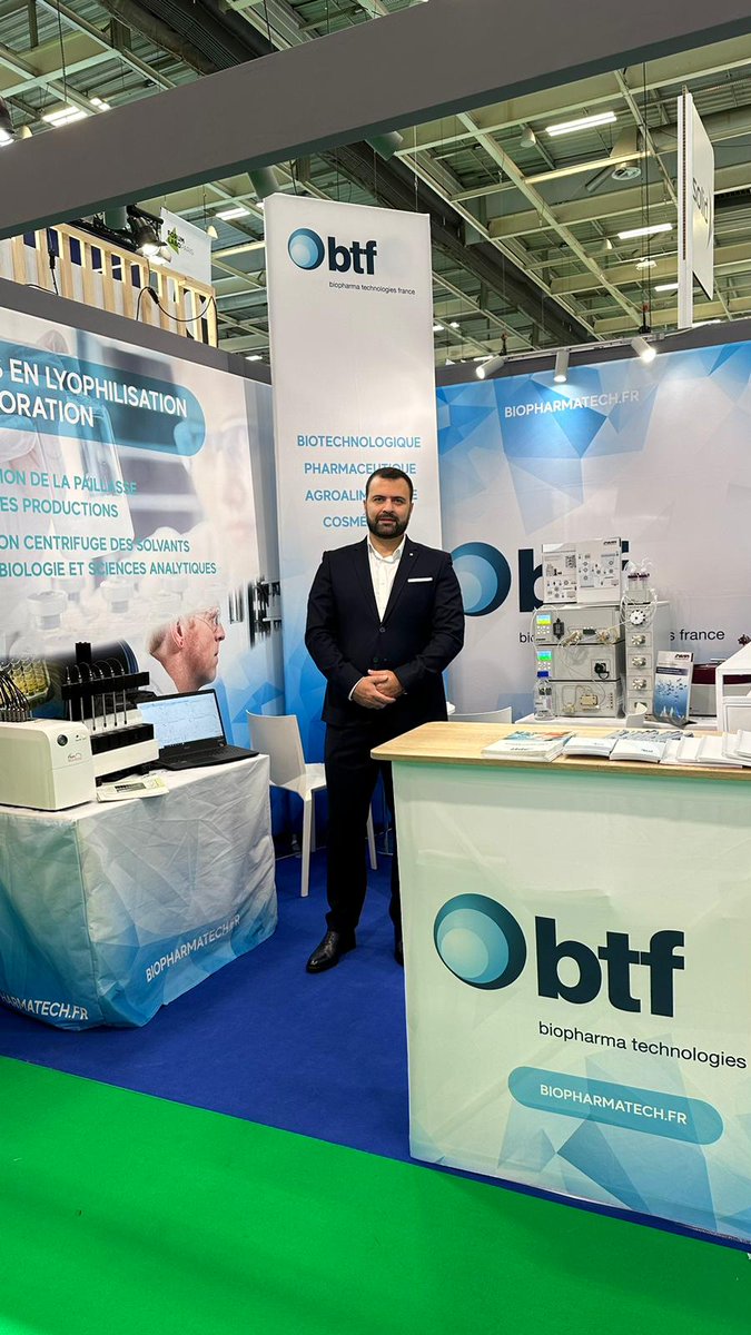 BiopharmaTechFr's tweet image. Dernier jour aujourd&apos;hui de l’édition 2023 du #ForumLabo, ne manquez pas Antoine Babin et Nicolas Saliba PhD pour discuter de vos projets :)
 Allée H stand 51