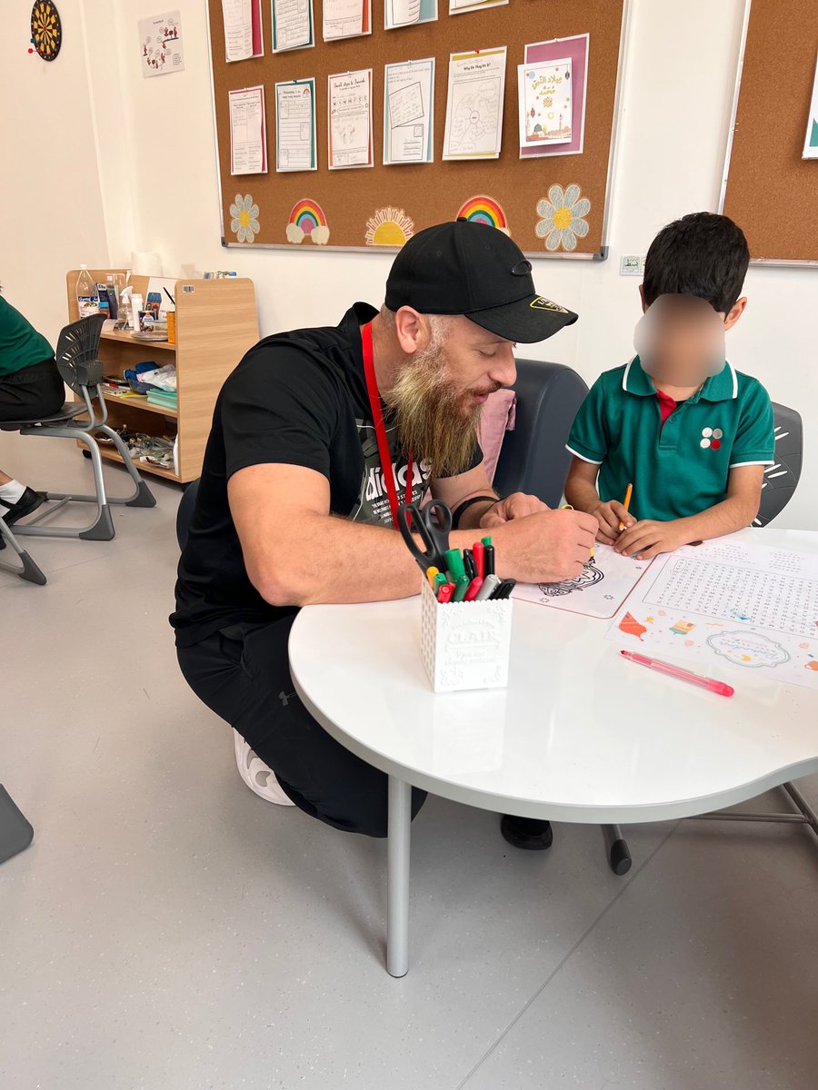 SaraMohamed2241's tweet photo. Last week our primary students were joined by a very special guests, we had a wonderful Welcome Ramadan celebration, where students and parents participated in All of our Welcome Ramadan activates!ย ๐ https://t.co/M2RiVKMxPK