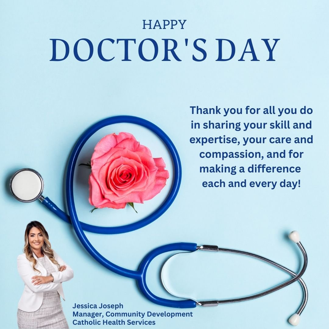 jessyljo's tweet photo. Thank you for your compassionate care helping people through sickness, health and healing. We appreciate you!
#nationaldoctorsday #happydoctorsday #healthcare #catholichealthservices https://t.co/fVakaU4VSz