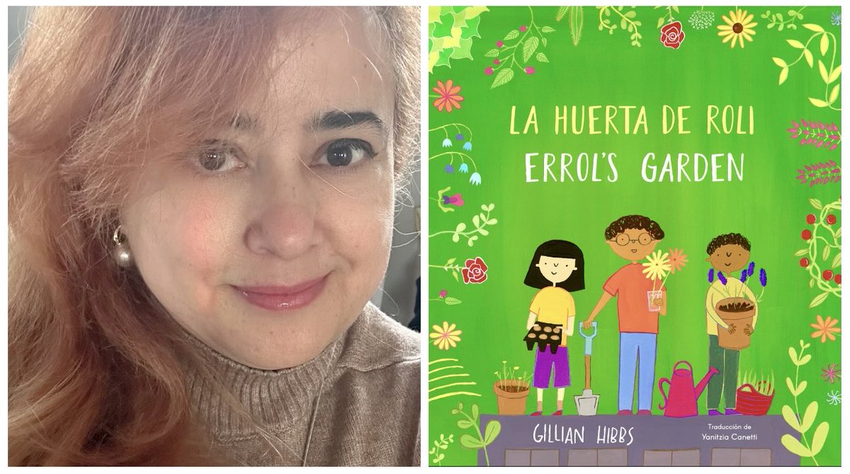 Roli averigua cómo hacer un huerto en plena ciudad. Un libro de Gillian Hibbs, publicado por Child’s Play que tuve el placer de traducir. 🪴