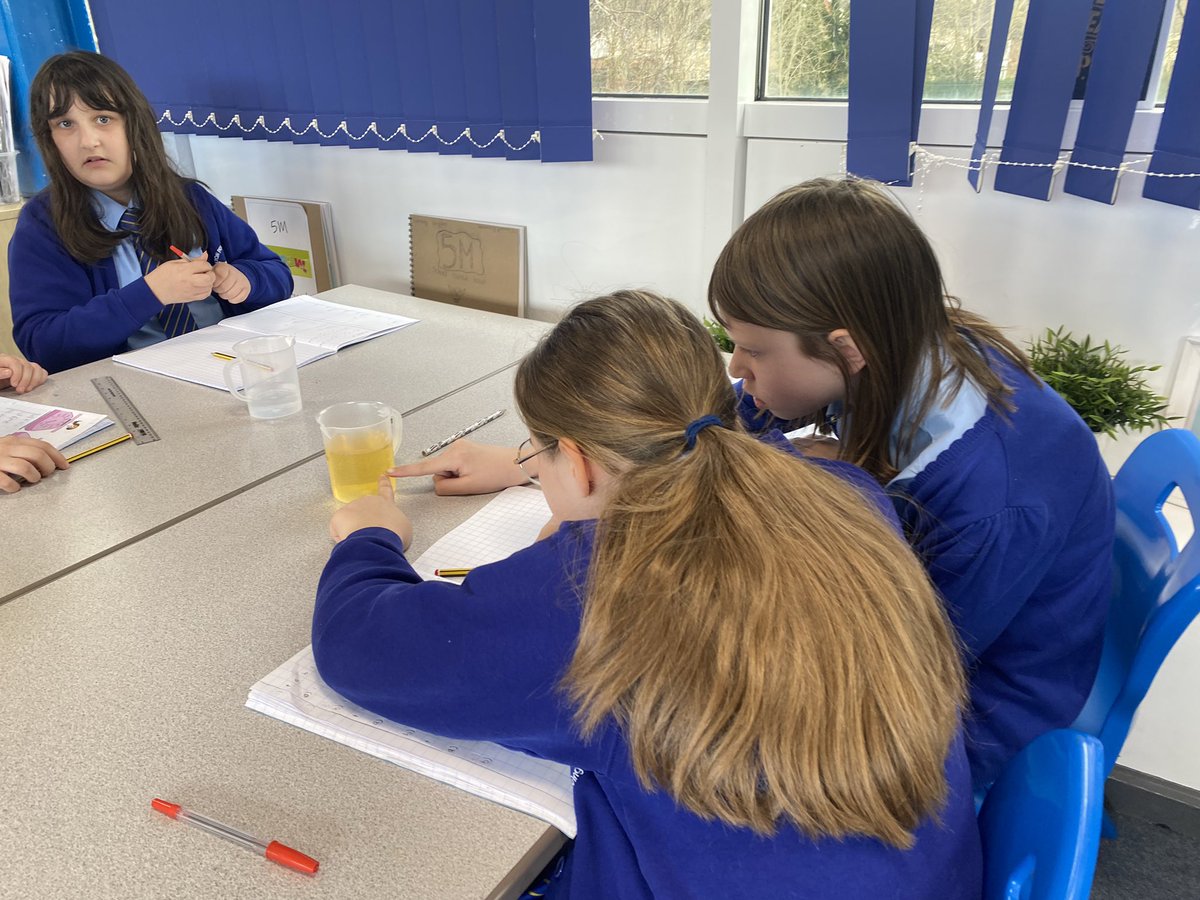 mrmilesmps's tweet photo. In preparation for precise smoothie making, 5M have been measuring capacities #concretepractise https://t.co/h1rb9As2Sp