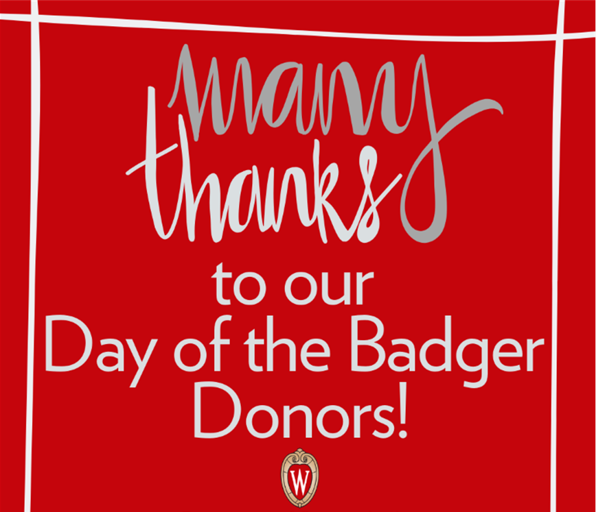 mkebadgers's tweet photo. $ 9,125 raised during Day of the Badger!  Thank you to our generous donors. Funds raised support scholarships for Milwaukee area students. We are truly grateful!  ❤️📕🎉🦡 https://t.co/uwn34UVKY1