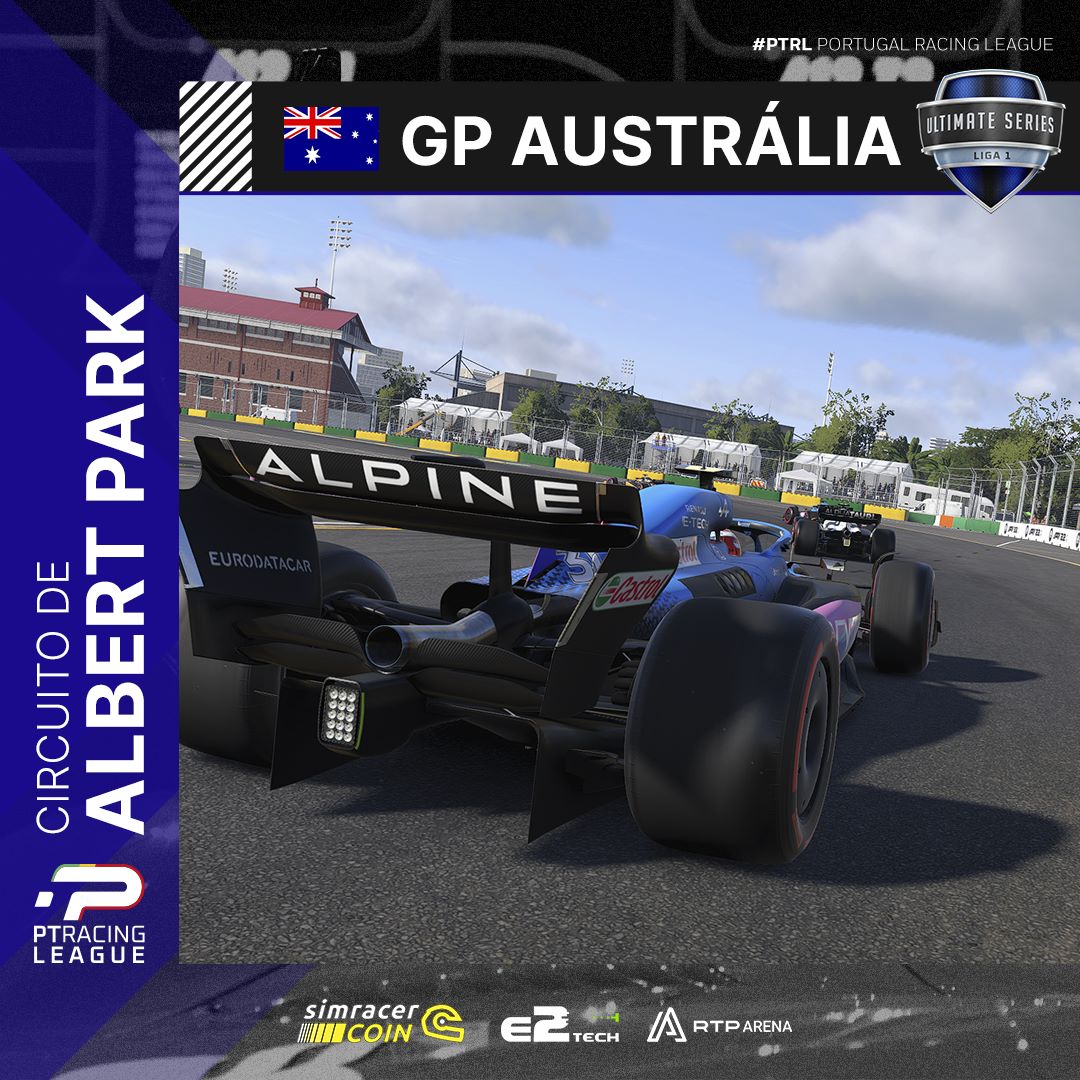 ptracingleague's tweet photo. É dia de corrida da Liga Ultimate PS, com transmissão na @rtparena 😎
Dentro de todo o talento que o pelotão tem, quem levará a melhor em terras australianas? 

#PTRLSeason10 #ULTIMATEPS #PTRL https://t.co/SGy6FdJ7yi