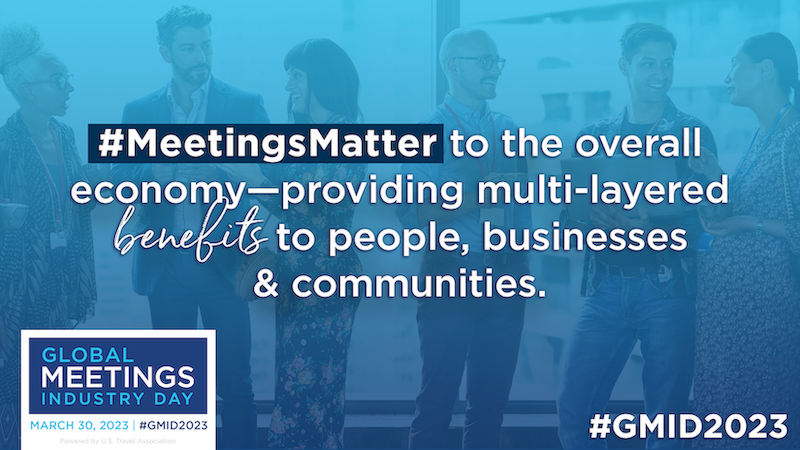 #MeetingsMatter to the economy, business, and society.

✔️ Face-to-face requests are 34 times more effective than emailed ones.
✔️ More than eight in 10 executives prefer in-person meetings to virtual contact.