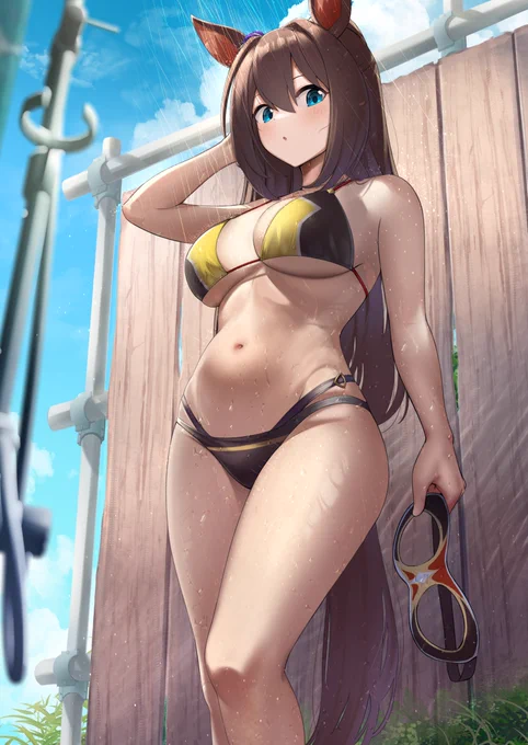 水着エル 