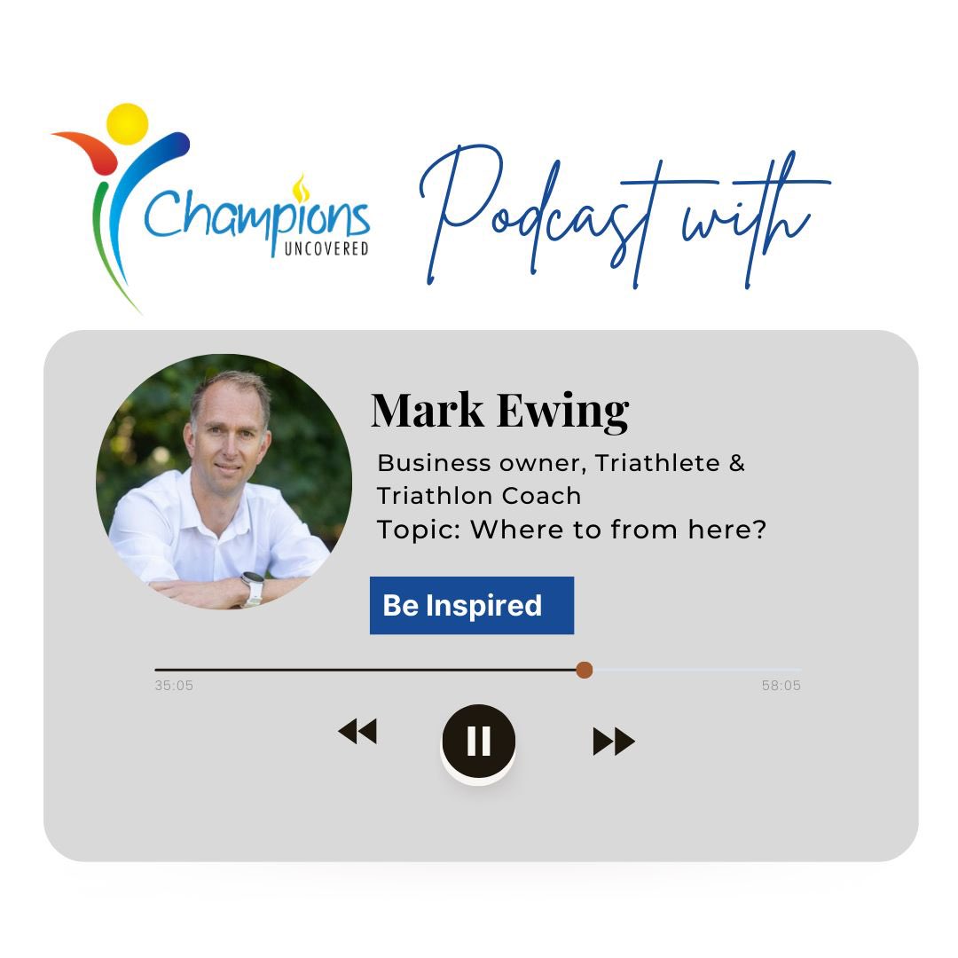 ChampsUncovered's tweet image. In this podcast Mark Ewing shares insights about taking the next step when the path is unclear and provides starting point tips. Be moved and inspired by this #podcast 
🎧 buzzsprout.com/833761/12547725

#wheretofromhere #beinspired #ignitegreatness