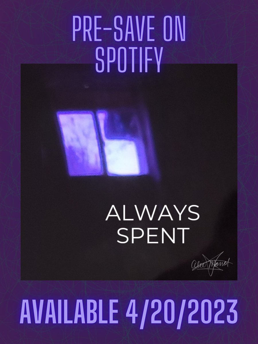 AlieMonot's tweet photo. My 5th song is set to release on 4/20! Pre-save link for spotify is on my linktree! 

https://t.co/5HwDAicla9

I'll be posting some clips of the song over the next couple of weeks!

#NewSong #presave #singer #Songwriters #Producer #artist #alwaysspent https://t.co/JYNuAczqoL