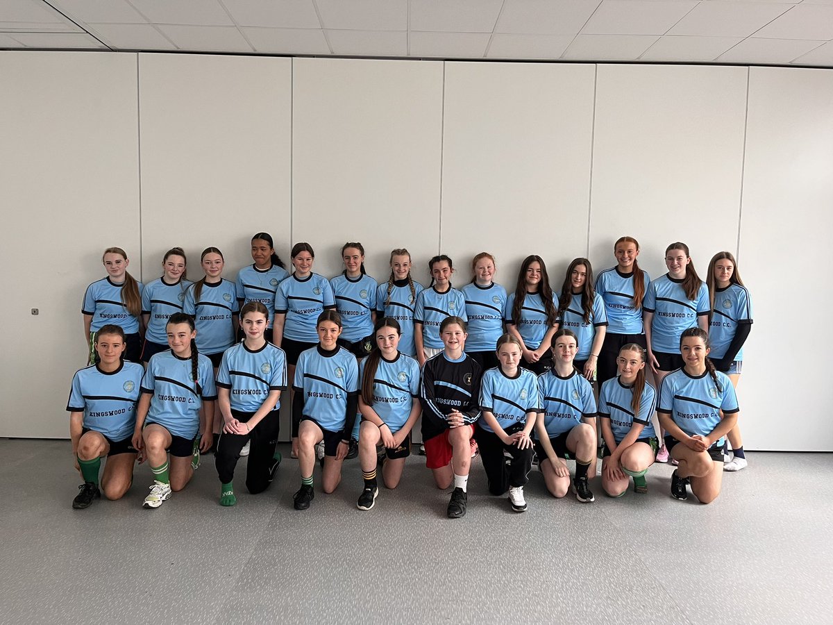 Thank you so much to our Parents Association for their support for our Girls GAA teams this year. We have kindly received new goals and two beautiful new kits! Even <a href="/OideKara/">Oide Kara</a> is a fan! <a href="/Kingswoodcc16/">Kingswoodcc</a>