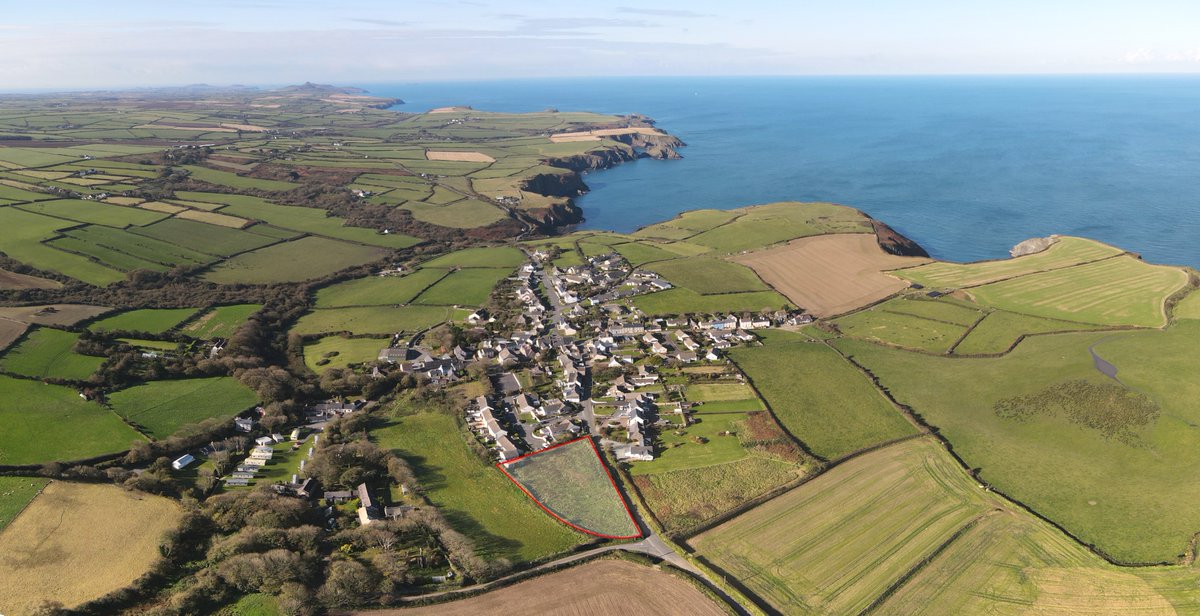 stuarthoggcom's tweet photo. Pleased to complete sale of residential development land in the coastal village of Trefin in Pembrokeshire - will be looking forward to summer visits to the Ship Inn as the scheme builds https://t.co/RTKIvO3cQ2