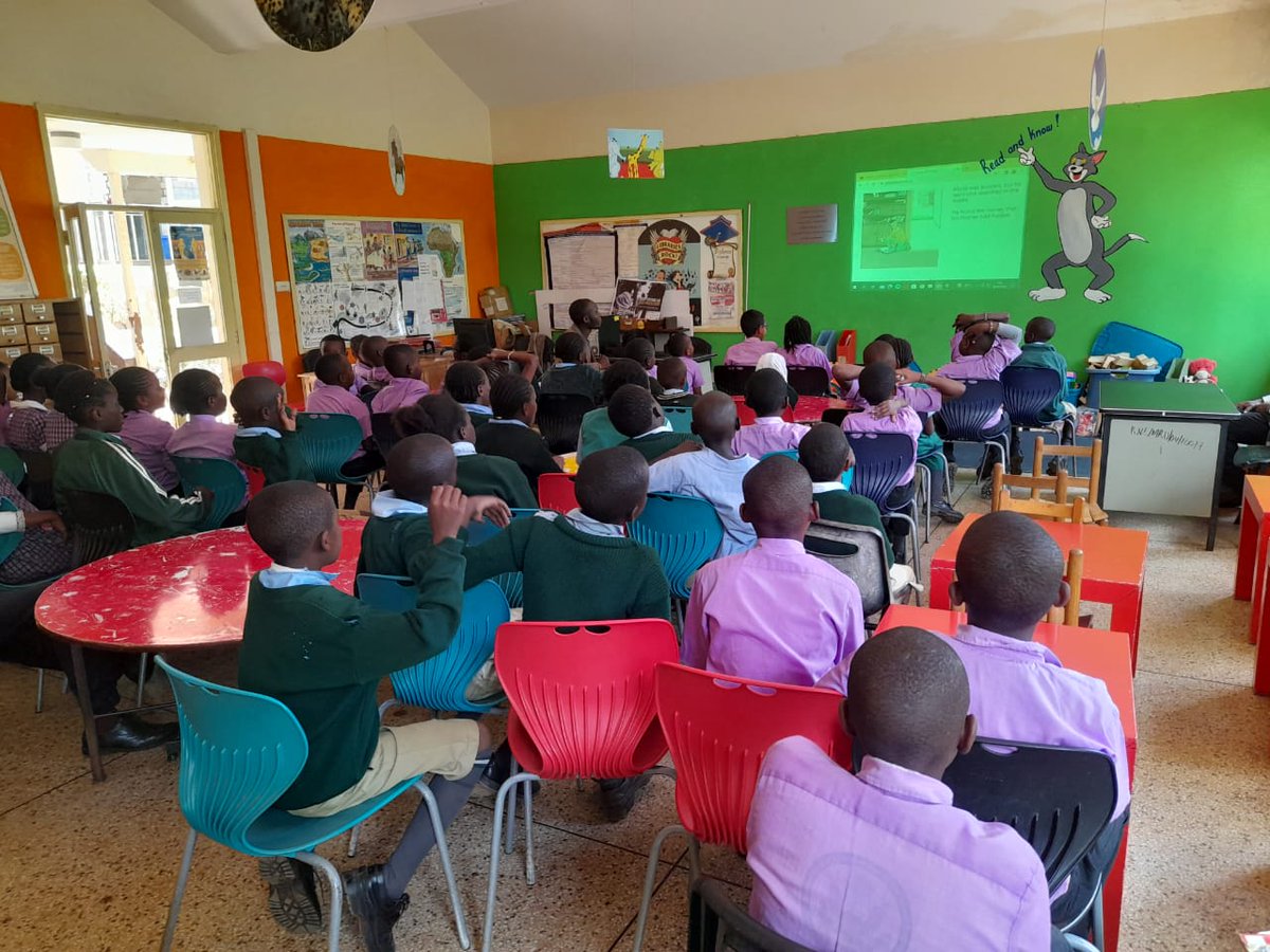 knlsmeru's tweet photo. Today CCM Primary School and Destiny Shapers had a joint Reading stories session from the African Story Reader app was graced by our abled teachers Isaiah Lameck and Hilton Mwenda what a day! #Pwaniuniversity
@knlsmedia 
#storyteller
#storytime https://t.co/dLmjjJCdYD