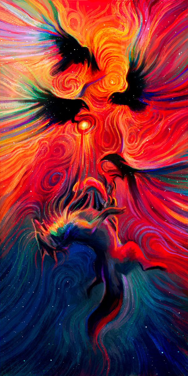 colorful no humans solo wings abstract traditional media general  illustration images