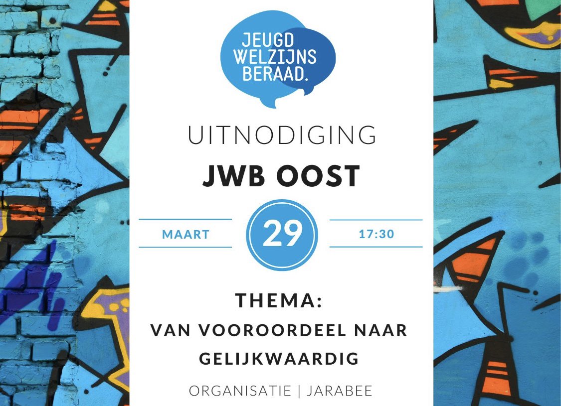 JeugdWelzijnsBeraad (@jwbnieuws) on Twitter photo Gisteren was JWB Oost te gast bij <a href="/JarabeeTwente/">Jarabee</a> ! Thema van de avond: van vooroordeel naar gelijkwaardig. De jongerenraden van <a href="/Pluryn/">Pluryn</a> <a href="/trias_jeugdhulp/">Trias Jeugdhulp</a> Rubix zorg, JB Overijssel en <a href="/PactumDeventer/">Pactum J&O Deventer</a> Arnhem :-) Gisteren was JWB Oost te gast bij <a href="/JarabeeTwente/">Jarabee</a> ! Thema van de avond: van vooroordeel naar gelijkwaardig. De jongerenraden van <a href="/Pluryn/">Pluryn</a> <a href="/trias_jeugdhulp/">Trias Jeugdhulp</a> Rubix zorg, JB Overijssel en <a href="/PactumDeventer/">Pactum J&O Deventer</a> Arnhem :-)