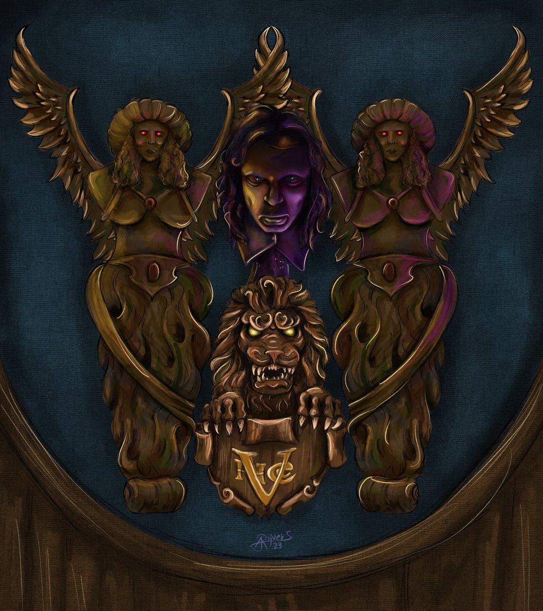 Art_of_Axel's tweet photo. Niets of niemand, geen sterveling zal mij ervan weerhouden morgen uit te varen. Den Hollander, speeltuigh der duivelse lust.☠️
Een digitale tekeningen, gemaakt in Krita.😄 https://t.co/WpQDV3Cjuh