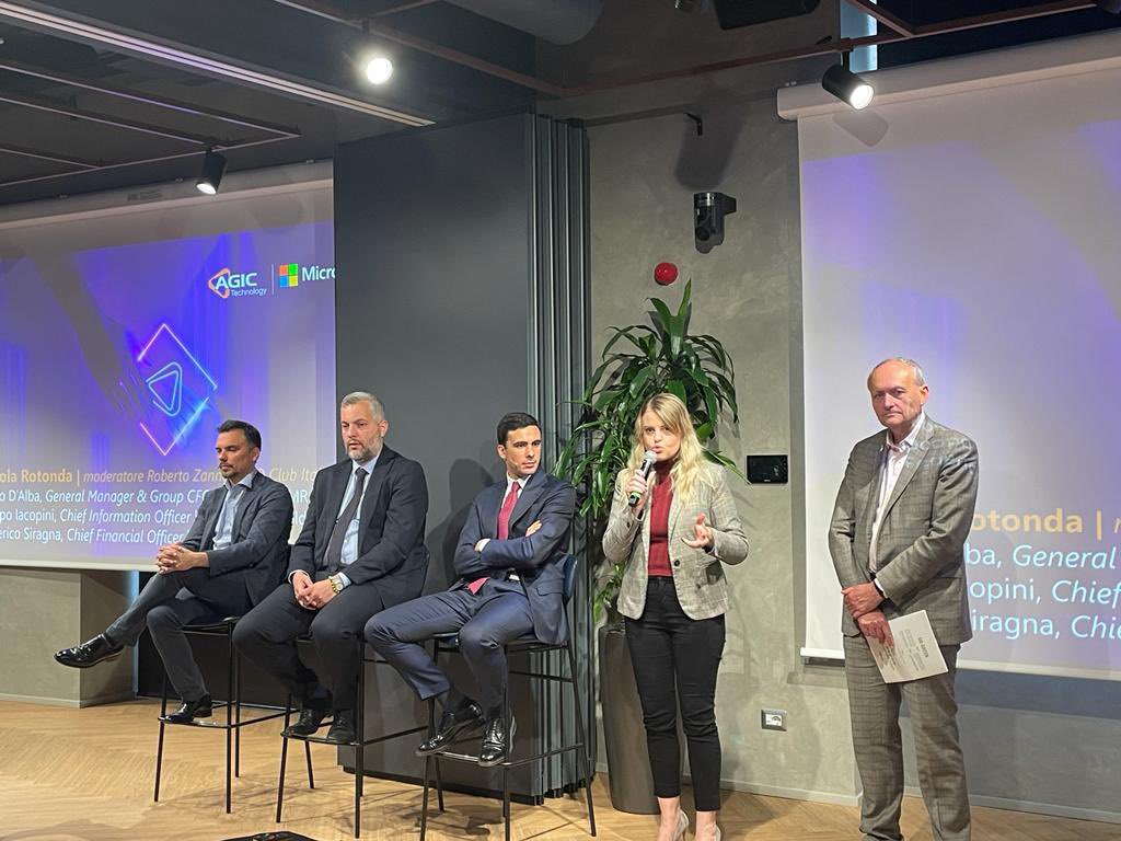 _AGIC_'s tweet photo. 🔮 “Trasformazione Digitale e Crescita Aziendale: testimonianze e storie di successo”: l’evento prosegue con la tavola rotonda
▪️ Programma integrale > https://t.co/sEtSlf9SY3
#AgicGroup #AgicTechnology #Microsoft #digitaltransformation #it #ict #tech #technology #innovation https://t.co/IIzCpxzlb8