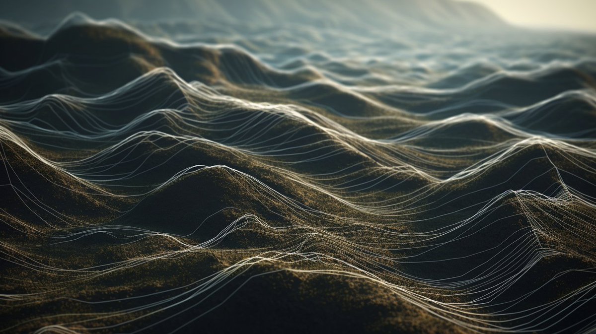 Taoski's tweet photo. Some #midjourneyv5 landscape images with prompts in the ALT.

I can see some of them being used as an image on a brochure or in a Powerpoint. https://t.co/6p48gekmNO