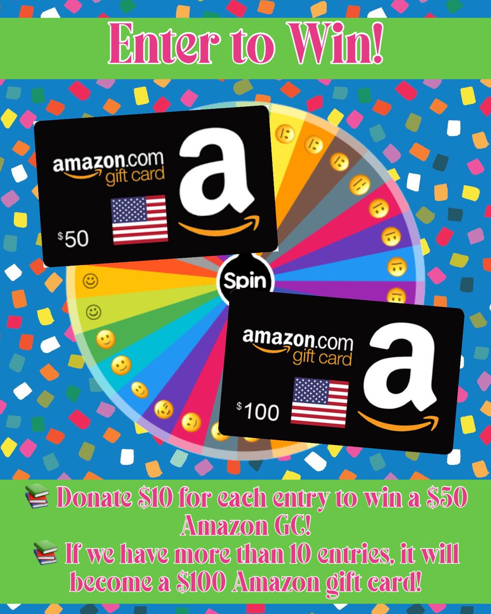 LisaNagoya's tweet photo. ☀️Happy #FillEveryShelf Day!
🎁 Who wants to win an Amazon GC?
📗Donate here ➡️ https://t.co/cgwRp8oaT3 
📒Comment DONE
📘RT 
📕Tyvm @Sharrisnes for sponsoring this contest, &amp; everyone who is helping my dream project move closer to our goal! 🏁
📚Contest ends when match ends https://t.co/B9fOYb8sCY