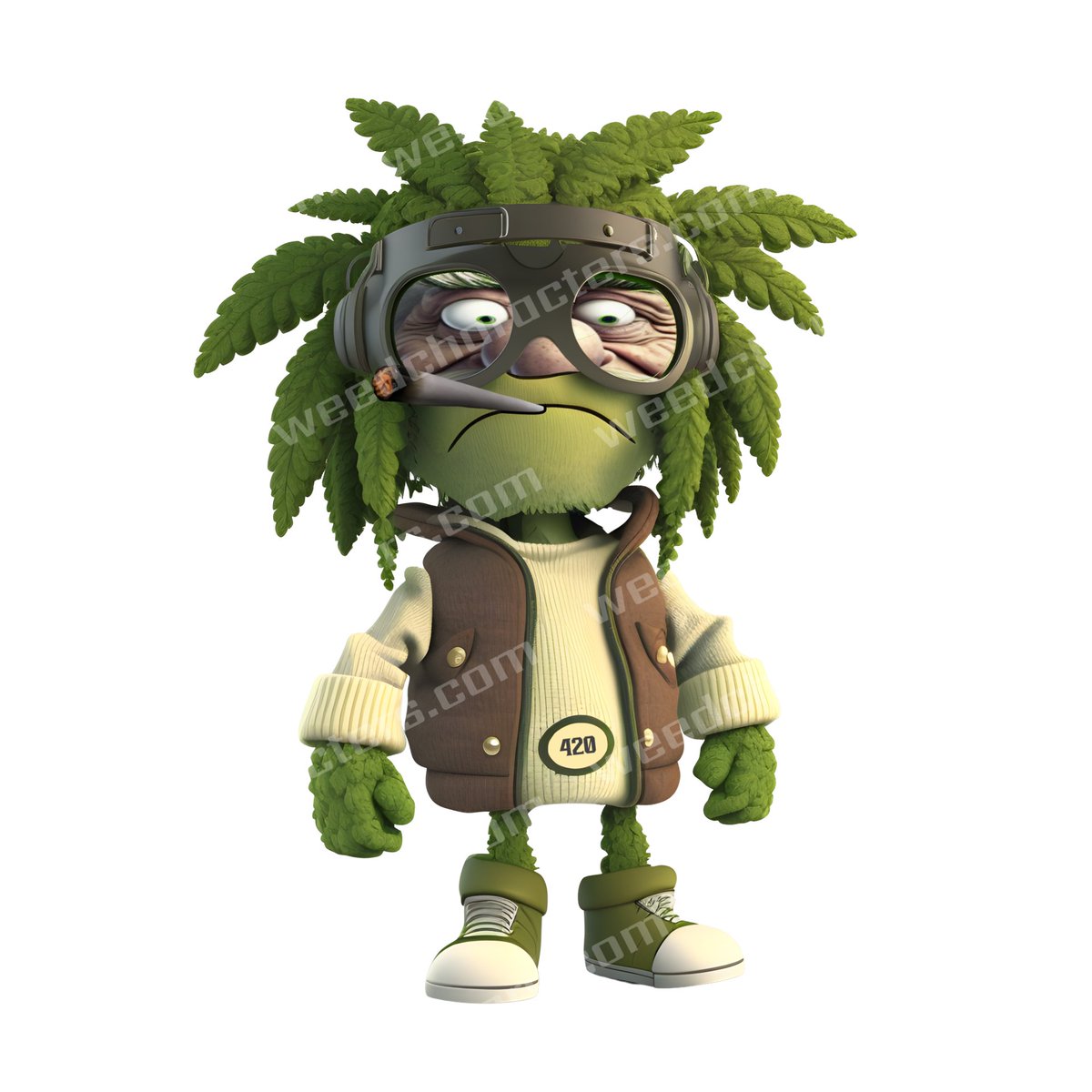 weedcharacters's tweet photo. Good Morning, only 2 more days of March left. What would you name this character?? half man, half cartoon he is a unique creation. Check out https://t.co/AcRrWNUfE7 for more cool characters. #cannabiscommunity #weedcharacters https://t.co/k8LPbSDQy9