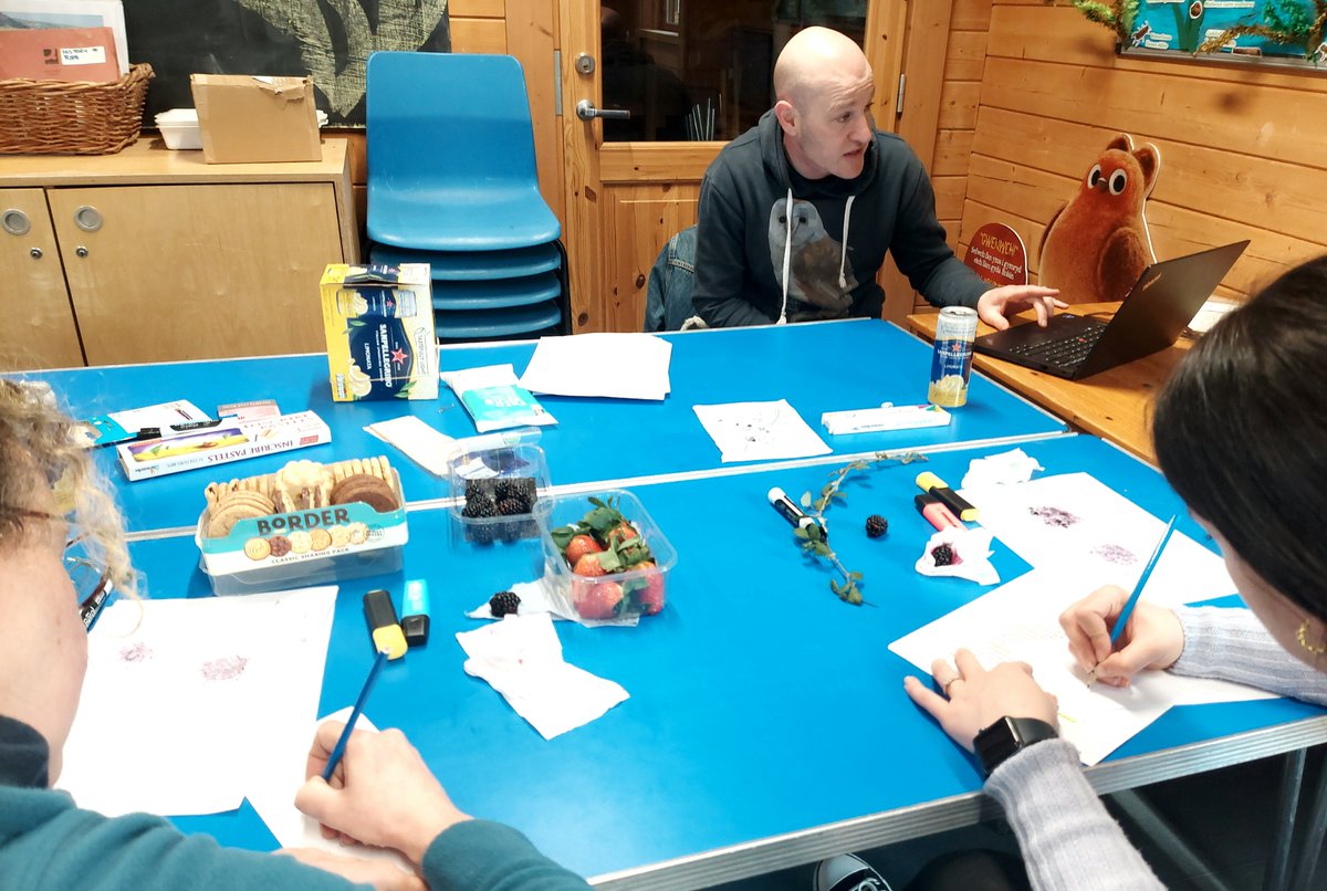 artsed_wales's tweet photo. Thank you @glynfedwards for such an inspirational Environmental Poetry training course for local teachers yesterday. We might not have had the best weather but @RSPBConwy was still a beautiful place to spend the afternoon!
@GwEGogleddCymru @poetrywales @Arts_Wales_ @WG_Education https://t.co/jEudFOy8ZG