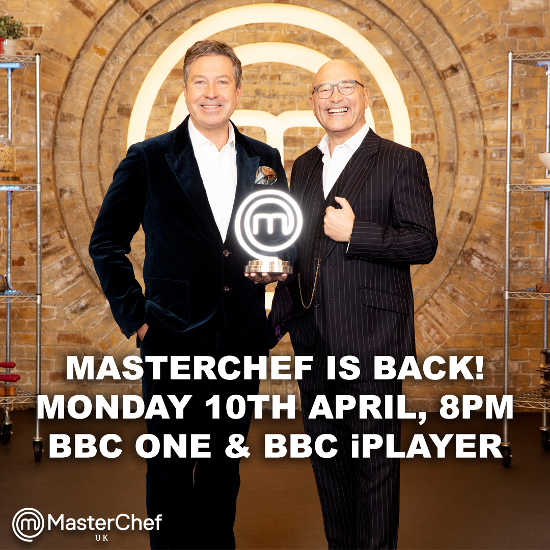 IT’S A DATE! 🎉 #MasterChefUK with <a href="/JohnTorode1/">John Torode</a> and @greggawallace returns on Easter Monday on BBC One &amp; @bbciplayer 😆😆😆