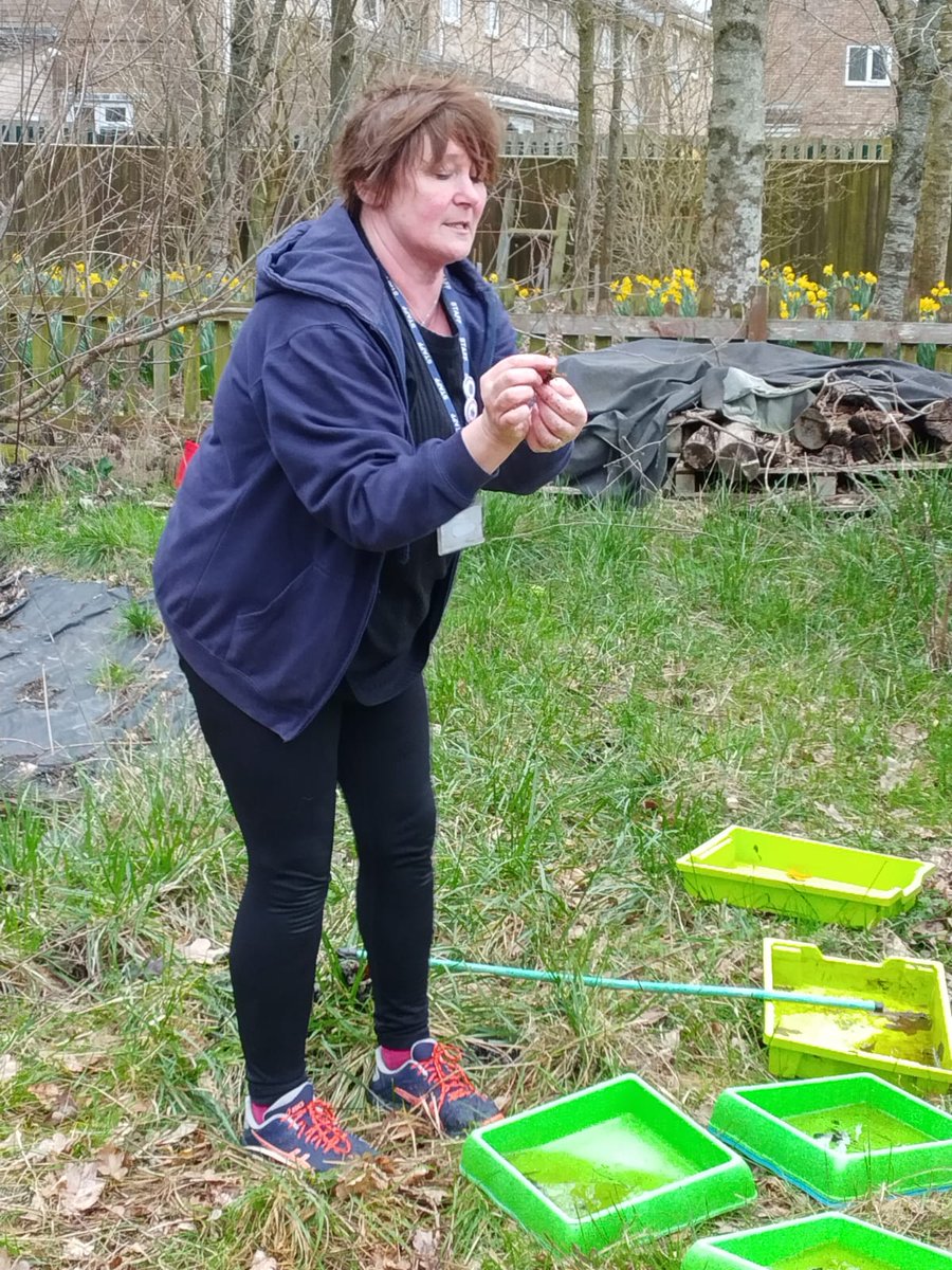 TreeHouseClub_G's tweet photo. Learning about some of our more slippery friends!

#pondlife #learning #Spring #Treehouseclub #Trowbridge #childcare #Wiltshire https://t.co/Hy30EiKB6g