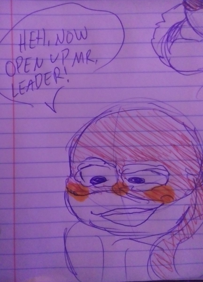 Haven't had the time to do any digital art, so heres some traditional art of MM Raph x Leo❤💙
#tcest #tcestnsfw