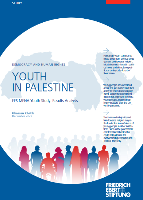 fes_mena's tweet photo. Within the FES MENA Youth Study project, Ghassan Khatib shows the specificity of young Palestinians compared to youth in other MENA countries, and analyses the main reasons behind the political apathy of Palestinian youth.
https://t.co/wvPi8R4Wwt
#FESMENA #MENAYouth #FESreads https://t.co/paCNXeeGuQ