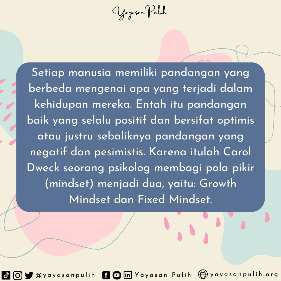 YayasanPulih's tweet photo. Halo Sahabat Pulih,

Terkadang keadaan memang tidak sesuai dengan apa yang kita harapkan, kegagalan, kekecewaan,

#psikologiklinis #psikolog #kesehatanmental #mentalhealth #pedulikesehatanmental #kesetaraangender #genderequality #gerakbersama #growandchange #growthmindset https://t.co/8ykwPkxtVi