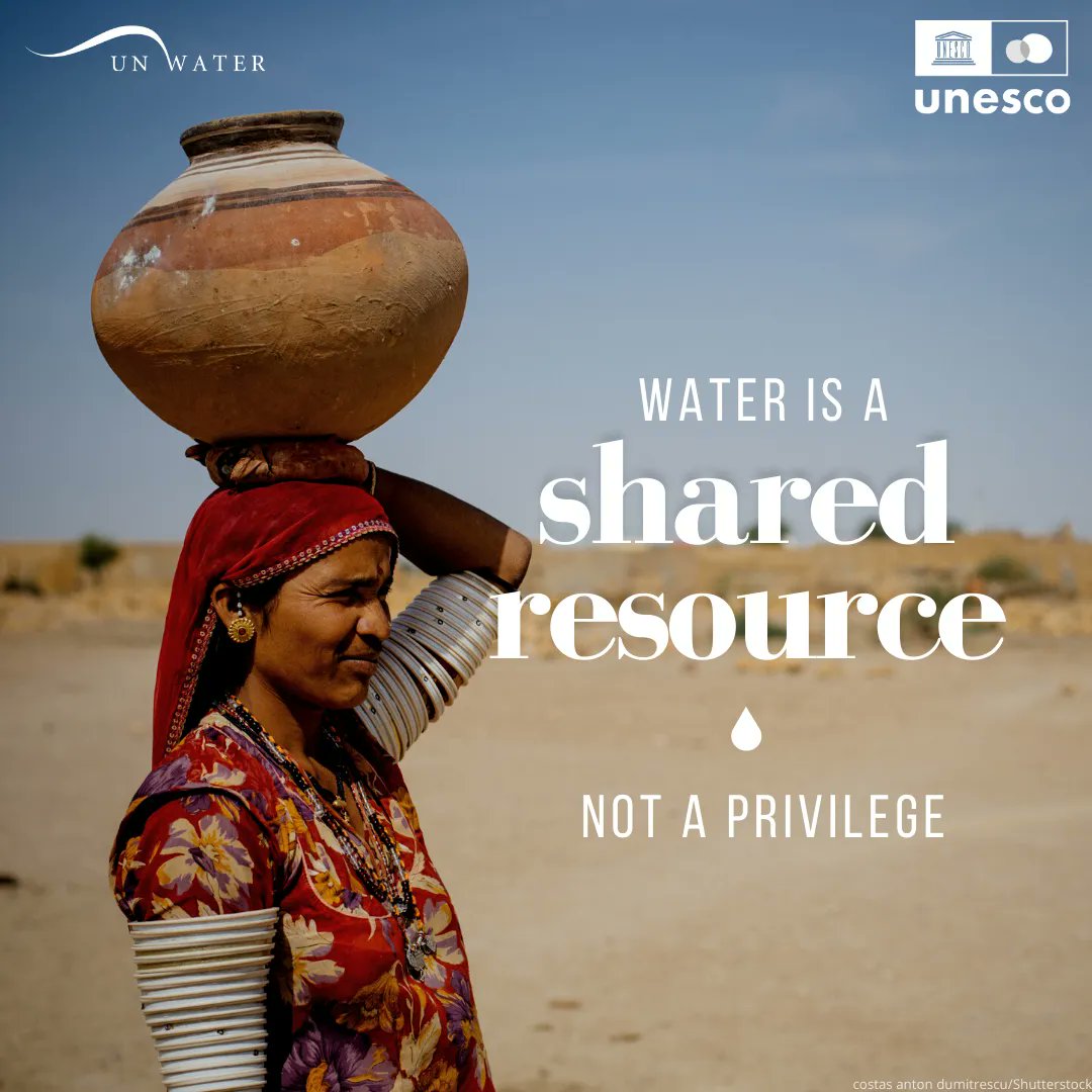 UN_Water's tweet photo. 💧  Water is a basic #HumanRight. Never a luxury.

Yet, 2 billion people lack access to safe drinking water.

The latest UN #WorldWaterReport shows how global cooperation can make a life-saving difference: https://t.co/dxSXVtYIk7 https://t.co/g1eMVphAff