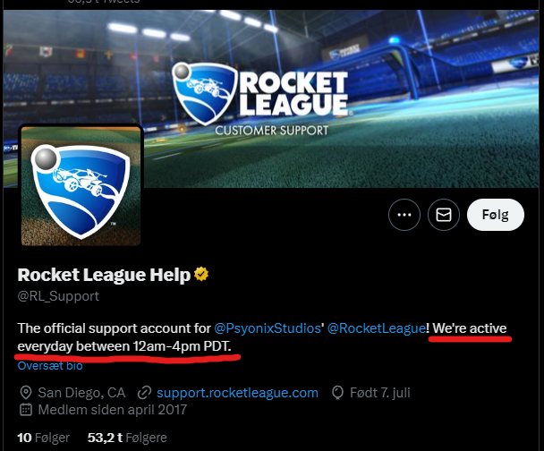 JorzenOfficial's tweet photo. 😴😴 @RL_Support 😴😴
Apparently Rocket League Support goes into hibernation 🤷‍♂️May get a response this summer https://t.co/YqJSrSCnYm