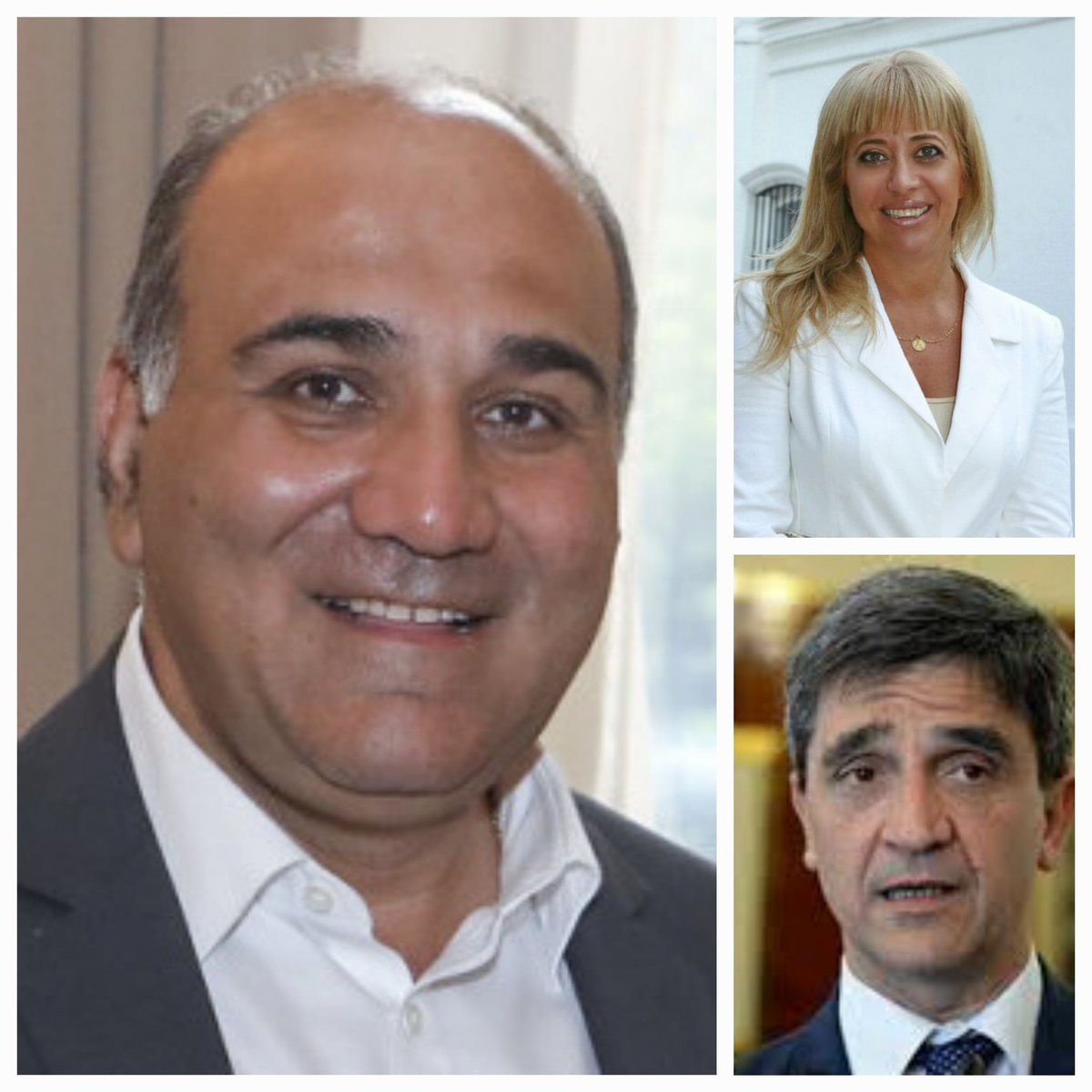 Estos tres son médicos, fueron ministros de salud. Manzur gobernador, Rossana Chahla diputada y Pablo Yedlin senador.

Tucumán tiene el peor sistema de salud del país. Los médicos siguen de paro en los hospitales sin prestar atención.

Sigan votando peronismo