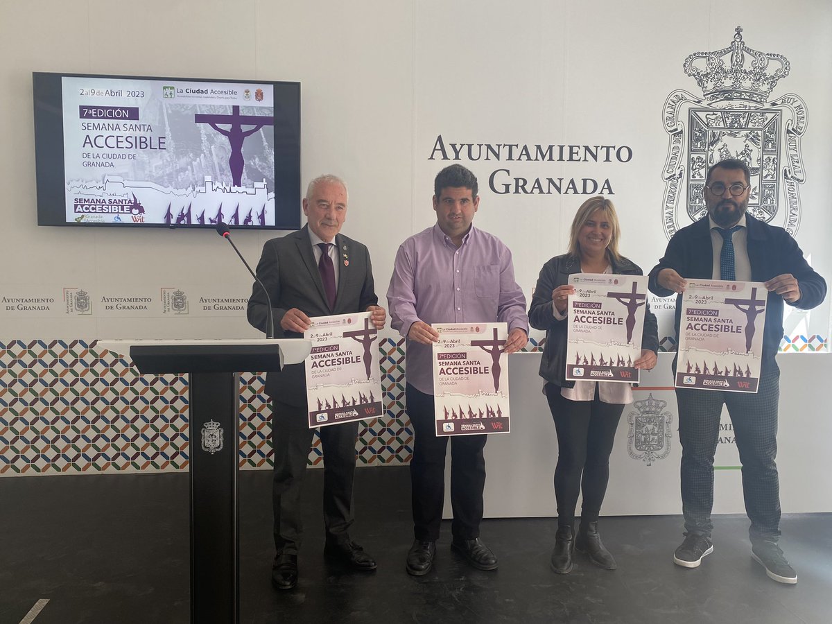 Hoy se ha presentado la guía de la Semana Santa Accesible, tertulia cofrade inclusiva, talleres multisensoriales, espacios reservados para personas con movilidad reducida o un taller pedagógico sobre la Saeta con <a href="/IvanCentenillo/">Iván Centenillo</a> son algunas de las actividades