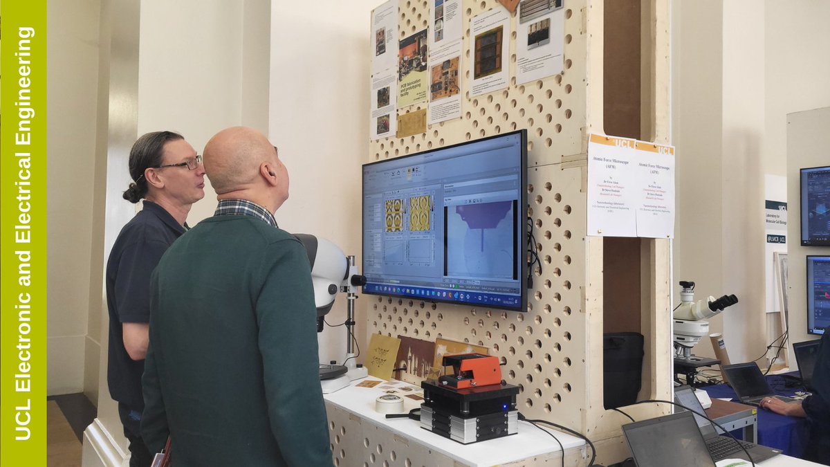 ucleeenews's tweet image. Join our super talented Technical team (right now!) as they showcase the finest of EEE&apos;s contribution to @TechsatUCL in this year&apos;s #UCLTechShowcase. 

📆 Thurs 30 March
📍Table 5, @ucl North Cloisters

We&apos;ll be there until approx 3.30pm-ish! Come, check out our demos ⚡️