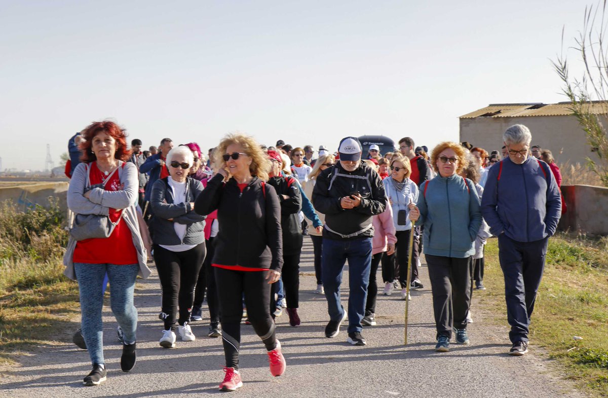 HospitalLaFe's tweet photo. 🏥🚶🚶‍♀️Más de 250 vecin@s de 8 municipios de L’Horta Sud participan en una caminata saludable para promover el ejercicio en grupo
La iniciativa ha sido impulsada por el centro de salud pública de Alzira y los departamentos de @HospitalLaFe y @GVADrPeset  
📰https://t.co/UP0oXu6Oum https://t.co/hMqux4X5IU