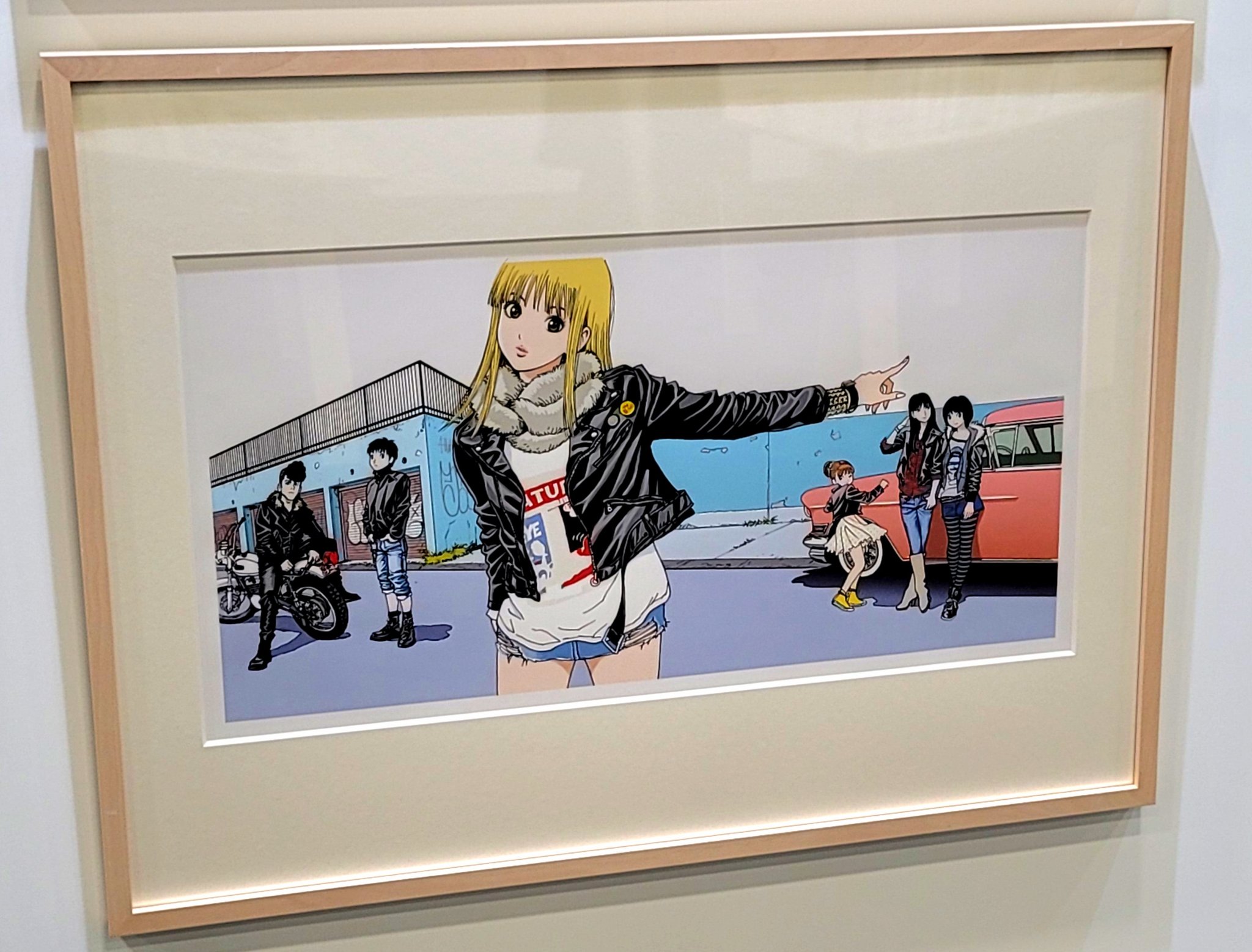 江口寿史 「ストップ‼︎ひばりくん」キャンバスアート 銀杏boyz